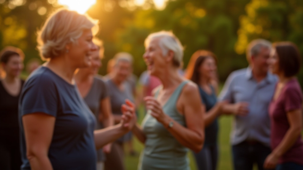 Dance community gathering