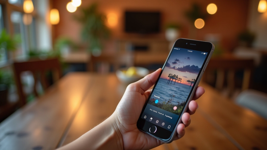 Smartphone displaying a social media interface with group chat and community messaging features